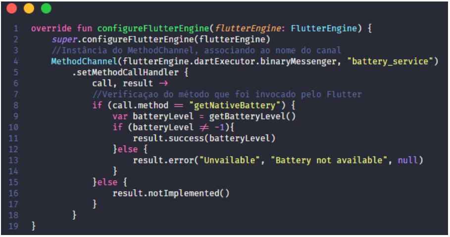 método configureFlutterEngine
